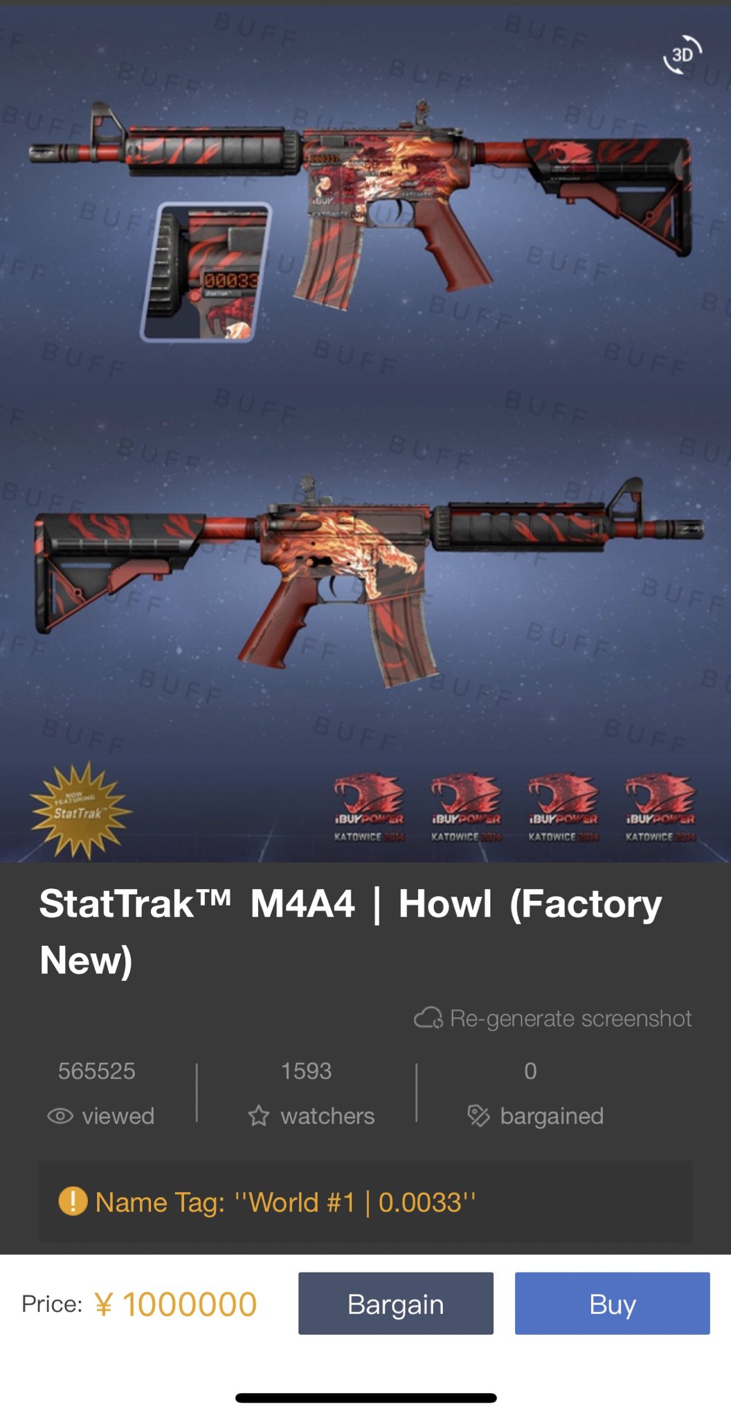 Featured image of post The Best 12 M4A4 Howl Ibuypower Holo