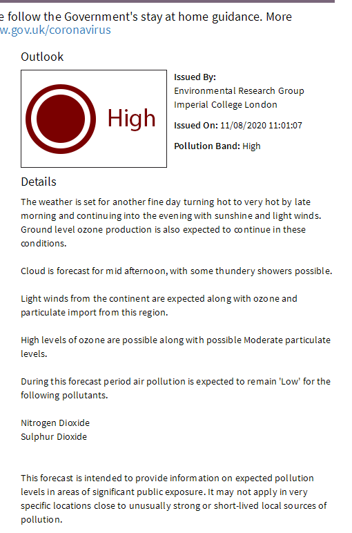 LondonAir's tweet photo. Tomorrow's pollution forecast @LondonAir https://t.co/R2wOb7fJ2d https://t.co/mmErbGVgXJ