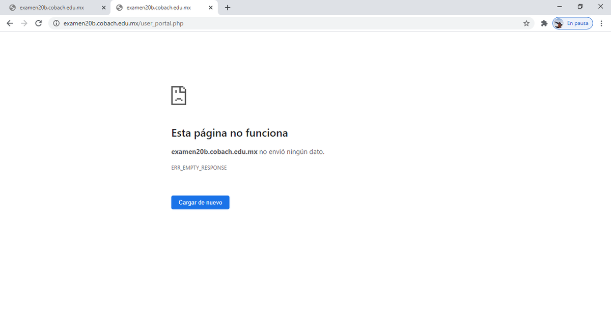 farceb's tweet photo. @cobachchiapas Desde las 7:45 AM seguimos sin poder acceder https://t.co/fsxIKHpTfH