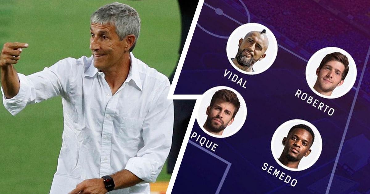 First of all, let's take a deep look into Barcelona and Setien tactics. The Spanish coach is expected to start with a 4-4-2, many wonders why a defensive approach when you have Messi ?