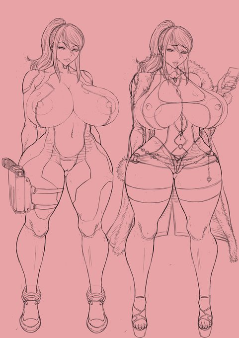 いろんなヒロインを娼婦化させたらってシチュのらくがきが楽しくていろいろ描いてます 