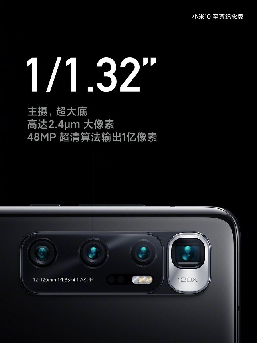 Raman_Singh8's tweet image. Mi 10 Extreme Commemorative Edition rear Camera Specs.
#Mi10ExtremeCommemorativeEdition  #Mi10ExtremeEdition  #Xiaomi