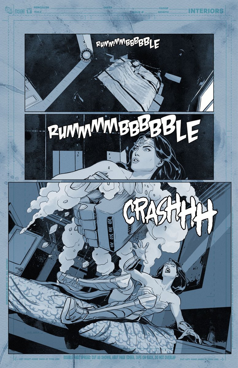 Sad day. Still, world keeps going. Today Wonder Woman 760 is out. Very proud of our work on this book @marikotamaki , Jordie Bellaire and superstars Jamie Rich, @Paul_Kaminski and @ms_brittanyjean @DCComics #dccomics #WonderWoman1984 ❤️ 