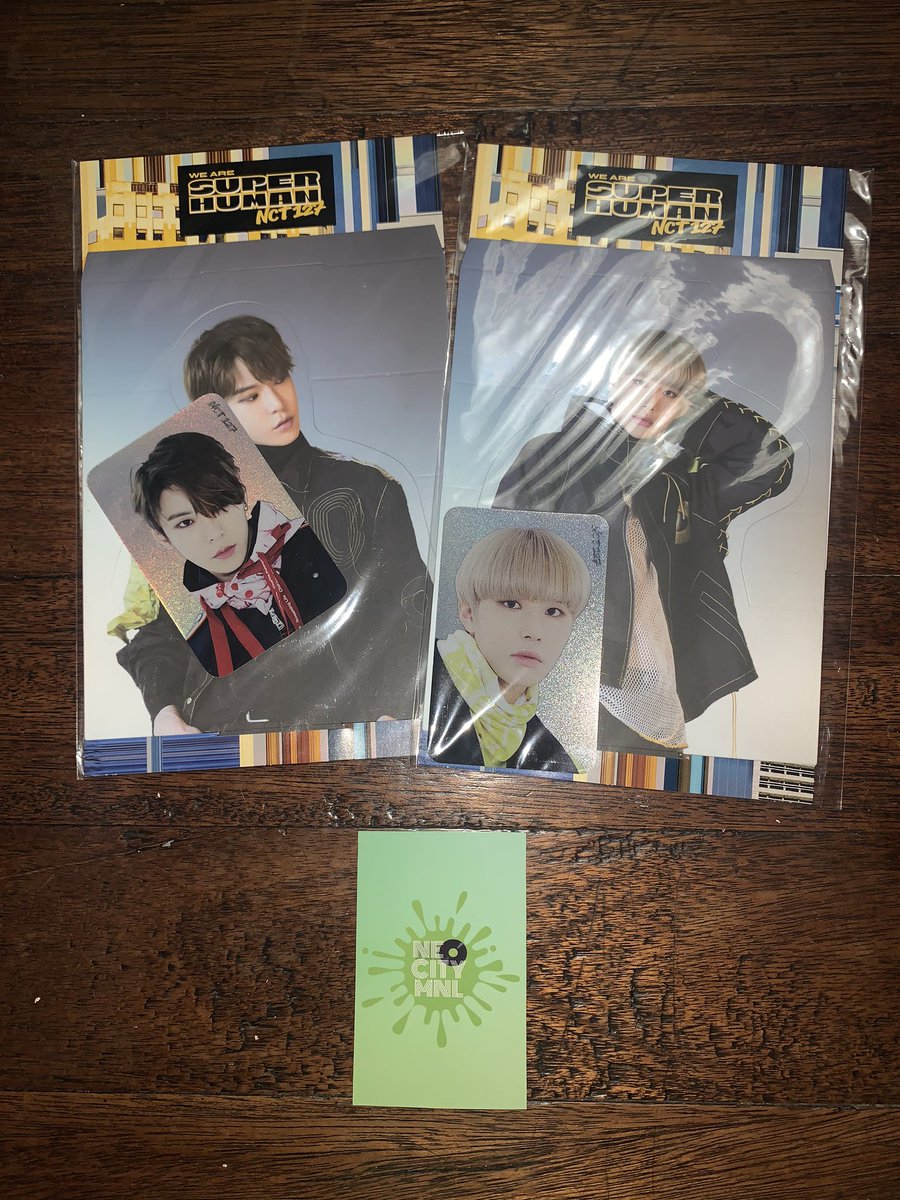  #NeoCityMNLONHANDWAS Hologram Set - 300PHP EACH(1) Doyoung(1) Jungwoo