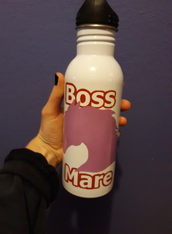 JulianGreystoke's tweet photo. https://t.co/CVJdaGaepR
I needed a new water bottle and why not try one of my own designs and check out this bottle from #Redbubble ? Forget being a boss Babe. It's time to be the boss mare. No one leads like her!
#Bossmare #horse #maresoftwitter #design https://t.co/D1BkmbJ4Te