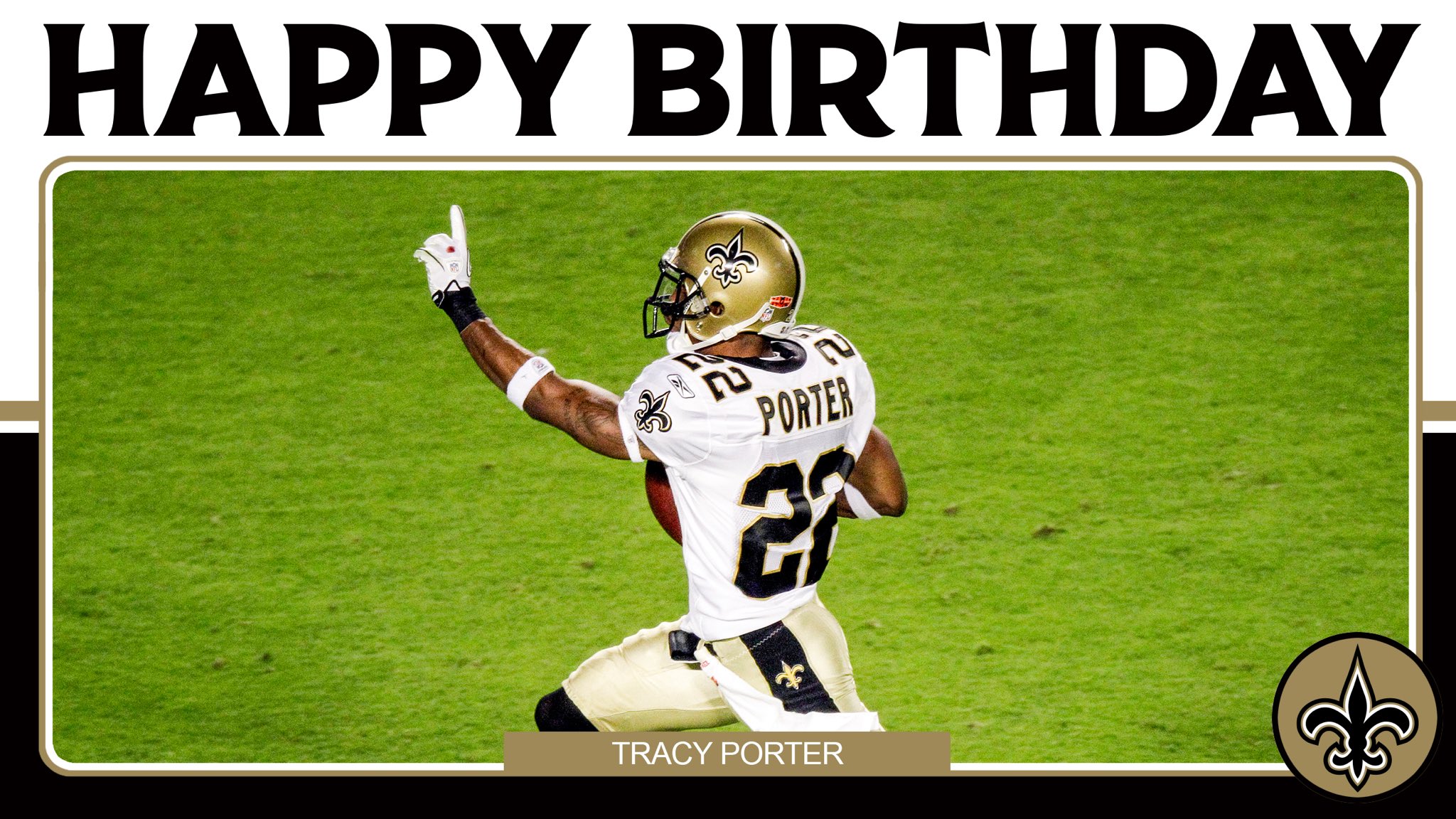 tracy porter saints jersey