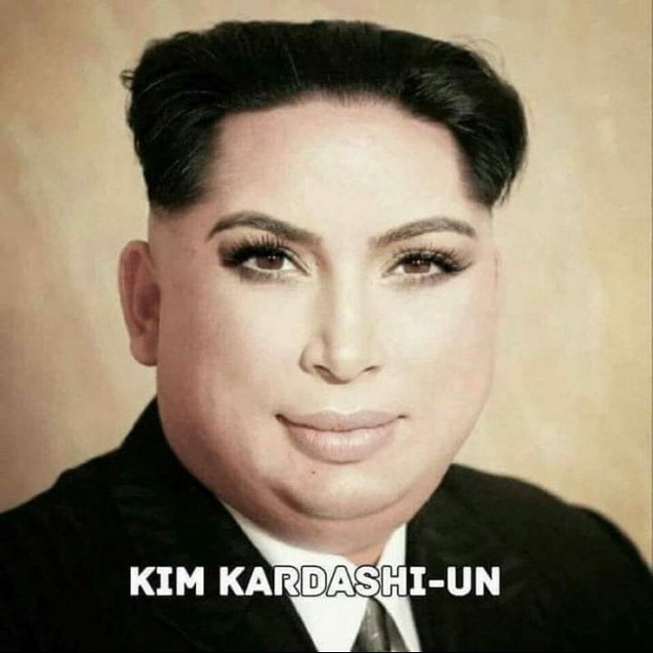 OY777OY's tweet photo. Kris Jong Un tweeted that! Or Kim Kardashi-Un!  No way Kanye wrote it! https://t.co/nGS4Xp3EZC