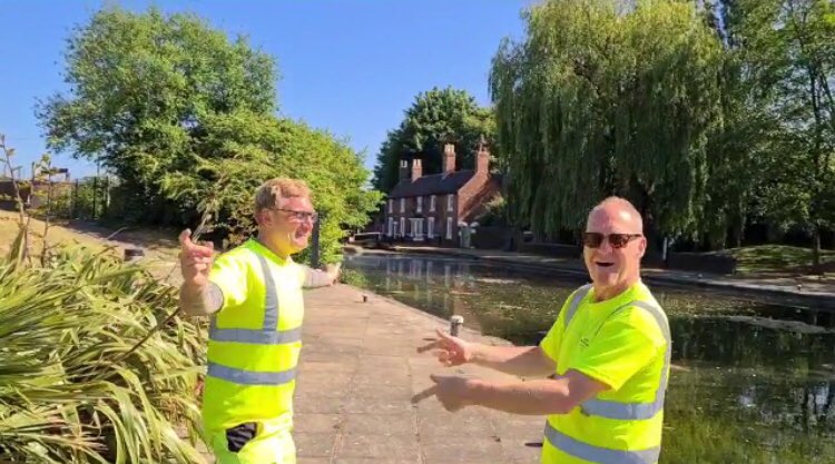 WolvesCouncil's tweet photo. Our FANTASTIC dancing bin men have been given the @LEGO_Group @LEGOLANDWindsor treatment!
🕺🏼🕺🏿🕺🏻
They, along with @captaintommoore & #JoeWicks of @thebodycoach are part of Lego’s new ‘Thank You’ display🥳
The dancing trio spoke about it on @bbcwm this morning🙌#ProudToBeWolves https://t.co/dEjXEKKa1K