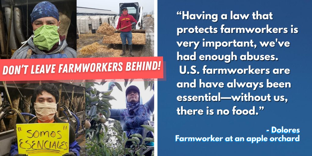 Farmworkers have not stopped providing us with food day in and day out. Its about time we protect essential workers!➡️Tell NY legislators to #ProtectNYHeroes & stop a second wave of COVID19: bit.ly/protectNY