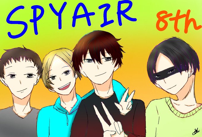 Spyairデビュー10周年のtwitterイラスト検索結果