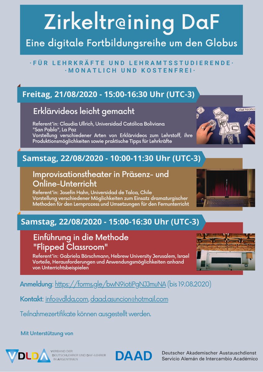 VDLDA1's tweet photo. Die neuen Termine sind da! #Zirkeltraining #VDLDA #DAAD #Fortbildung #DaF https://t.co/RQ3rVQxHJb