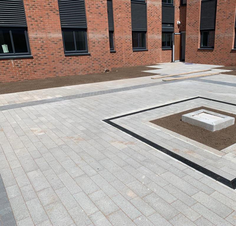 TorsionGroup's tweet photo. Red Queen, #Coventry – 210 bed #studentaccommodation development. Works are now entering the last few weeks of construction, and the site team are preparing the building for the September 2020 student intake. #Students #Living #Construction #StaySafe https://t.co/3O11upsY5n
