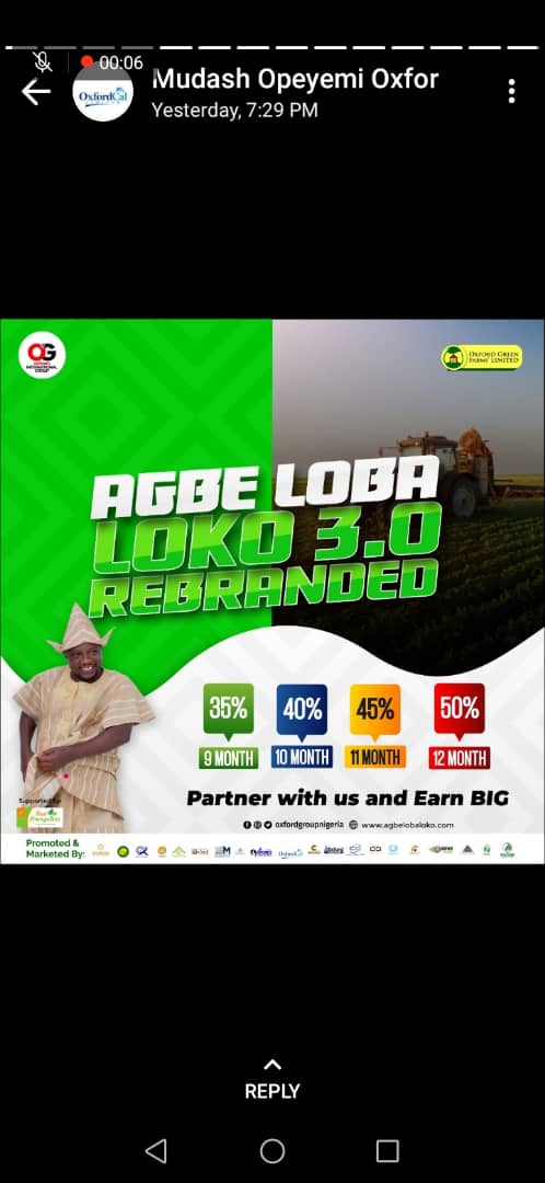 Hello, plsss do call me to invest now, 08104599583..