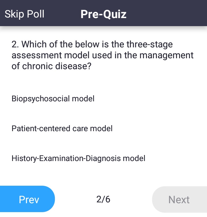 _mdoc's tweet photo. Check out some of the questions for today's pre-quiz on The Multidisciplinary Role in the Management of #Diabetes.
Attendees are refreshing their knowledge before we dive deep into the learning session, with our panel of experts.
#diabetesmanagement #beatingNCDs https://t.co/7fO13QWEhH
