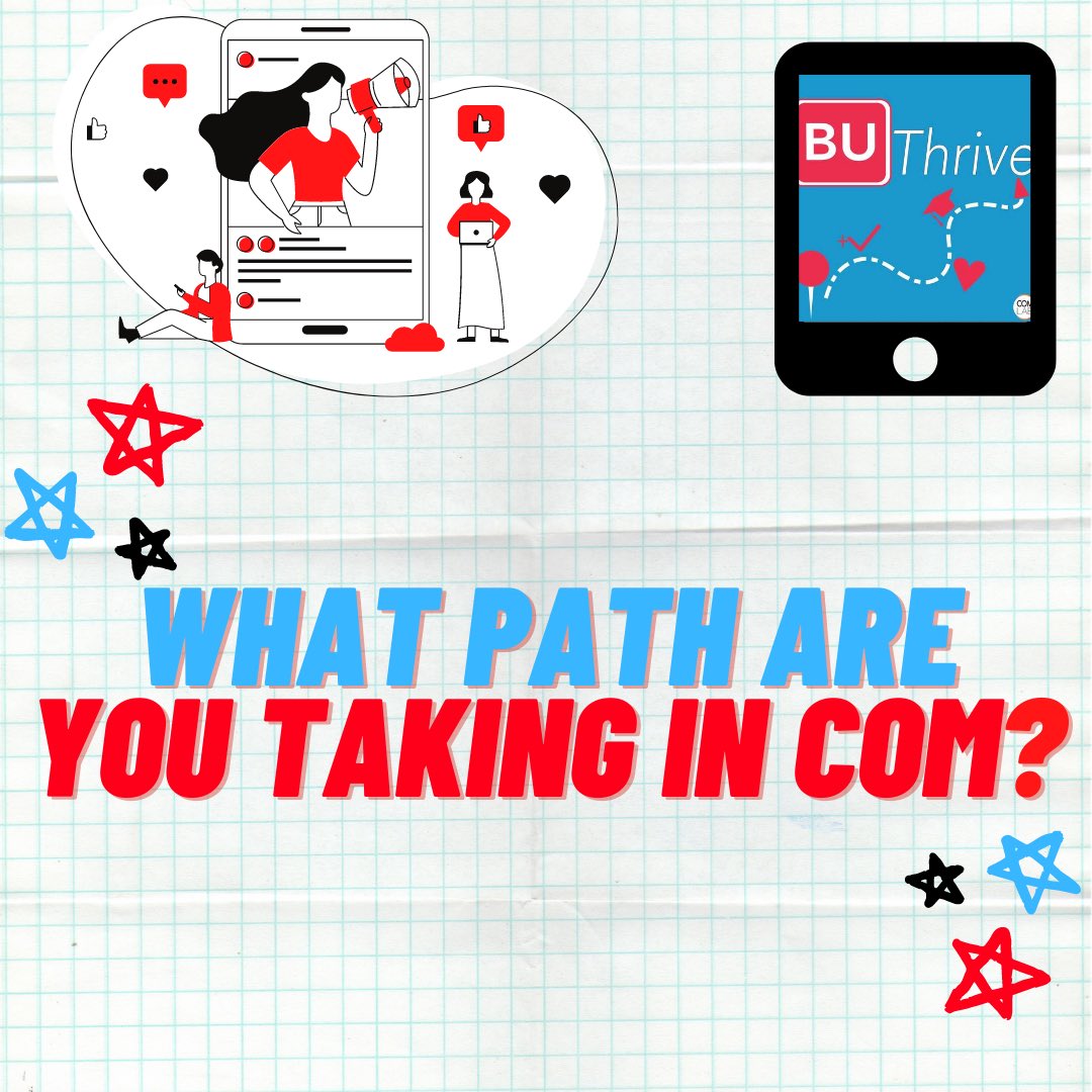 bu_comlab's tweet photo. A communication degree builds awareness and knowledge on effective ways to convey information to diverse audiences. Stay tuned for more information on all of our different majors! 

#comatbu #majors #opportunities https://t.co/jBF1i5ADIg