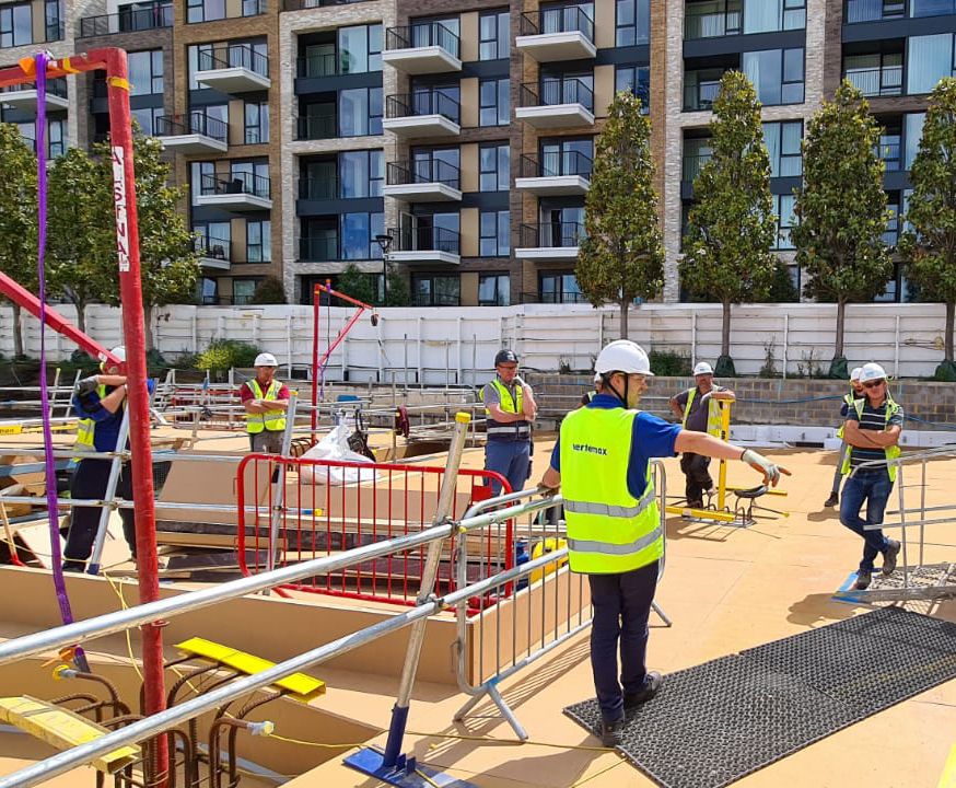 Vertemax_Inc's tweet photo. As #construction sites re-open our staff have been providing #ToolboxTalks to educate customers how to correctly use #Vertemax product.
We offer a wide range of advanced #training courses for all solutions to help #customers remain #safe & #productive. https://t.co/kuA1SFb6qL https://t.co/y5r5N5uEL2