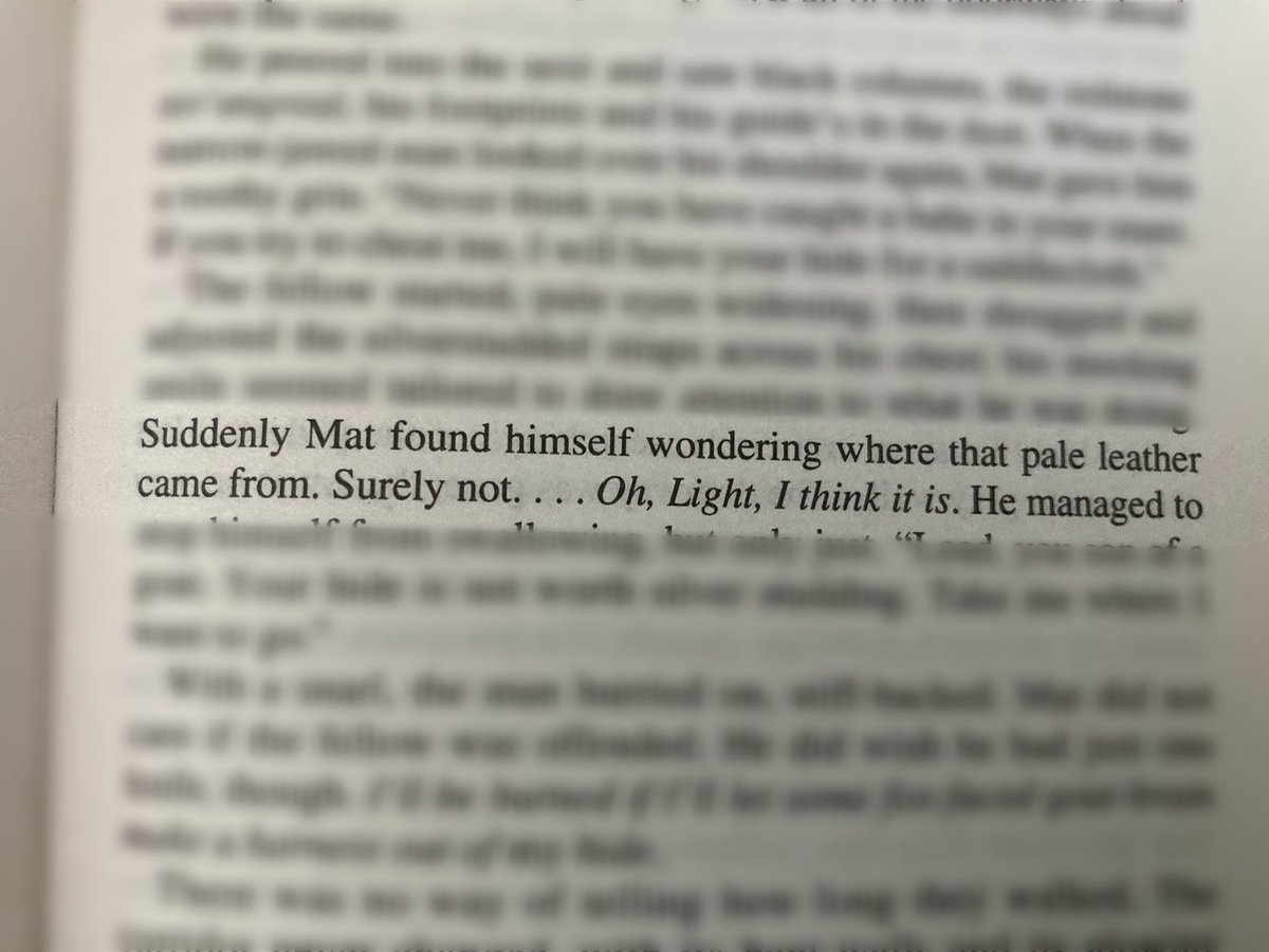 It’s what...?? It’s..... flesh?..... human?Oh great, Mat. You’ve walked into a cannibal trap. Great going. Bravo. Go ahead and make that Avidensora quarterstaff. See if that will save you now.YOU’RE MESSING WITH THINGS YOU DON’T UNDERSTAND!Oh dear Mat.. please just survive.