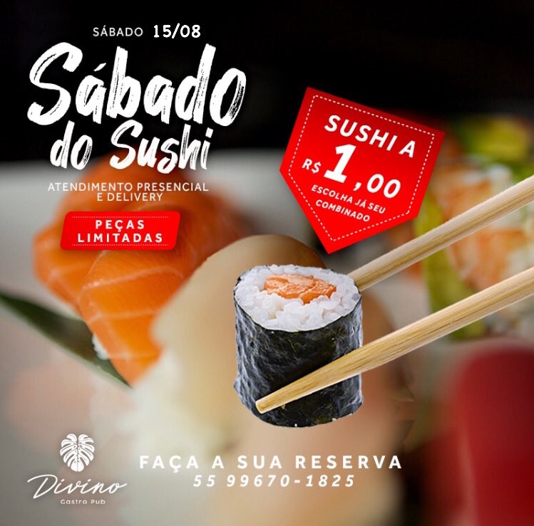 pabloribas__'s tweet photo. SEMANA DE SUSHI NO DIVINO https://t.co/59lAXnww00