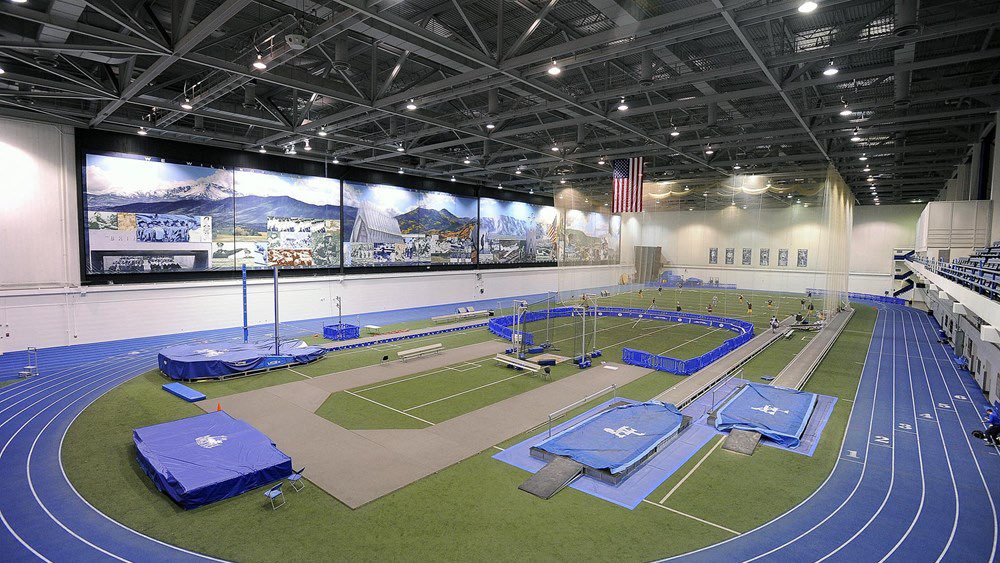 AToastToTheHost's tweet photo. Tell me another @Big12Conference school that can compete with @AF_Falcons facilities? Part one... #AirForceToTheBig12 https://t.co/V5Wgg7U8g7