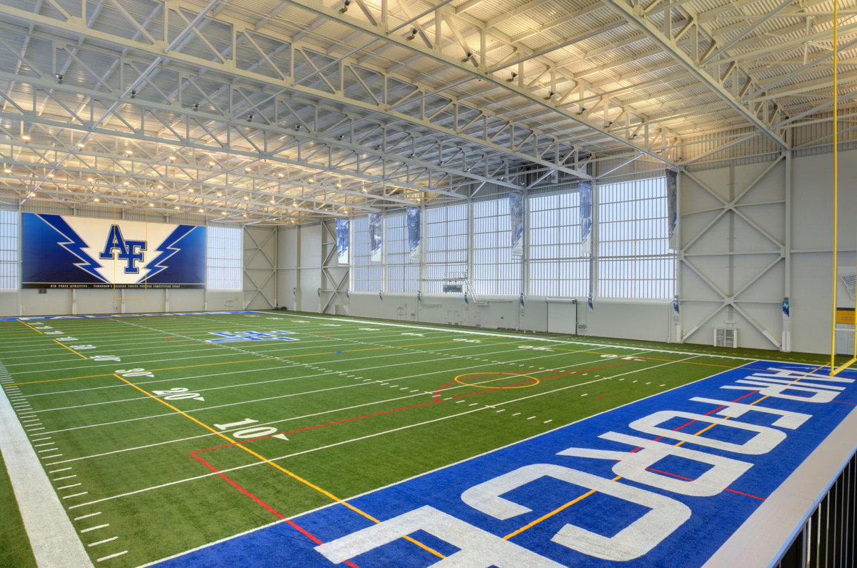 AToastToTheHost's tweet photo. Tell me another @Big12Conference school that can compete with @AF_Falcons facilities? Part one... #AirForceToTheBig12 https://t.co/V5Wgg7U8g7