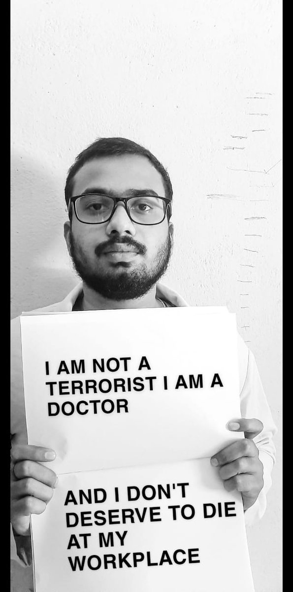 AmanBhoi11's tweet photo. #medicosstandunited #stopviolenceagainstdoctors 
#doctorslifematters
Doctors are not terrorists.... Stop violence against them...  We wish to be free of terror .. We wish to do work with maximal efficiency
@CMO_Odisha
 
@HFWOdisha
 
@spbalangir
 
@GovernorOdisha https://t.co/8XeNZmNNGR