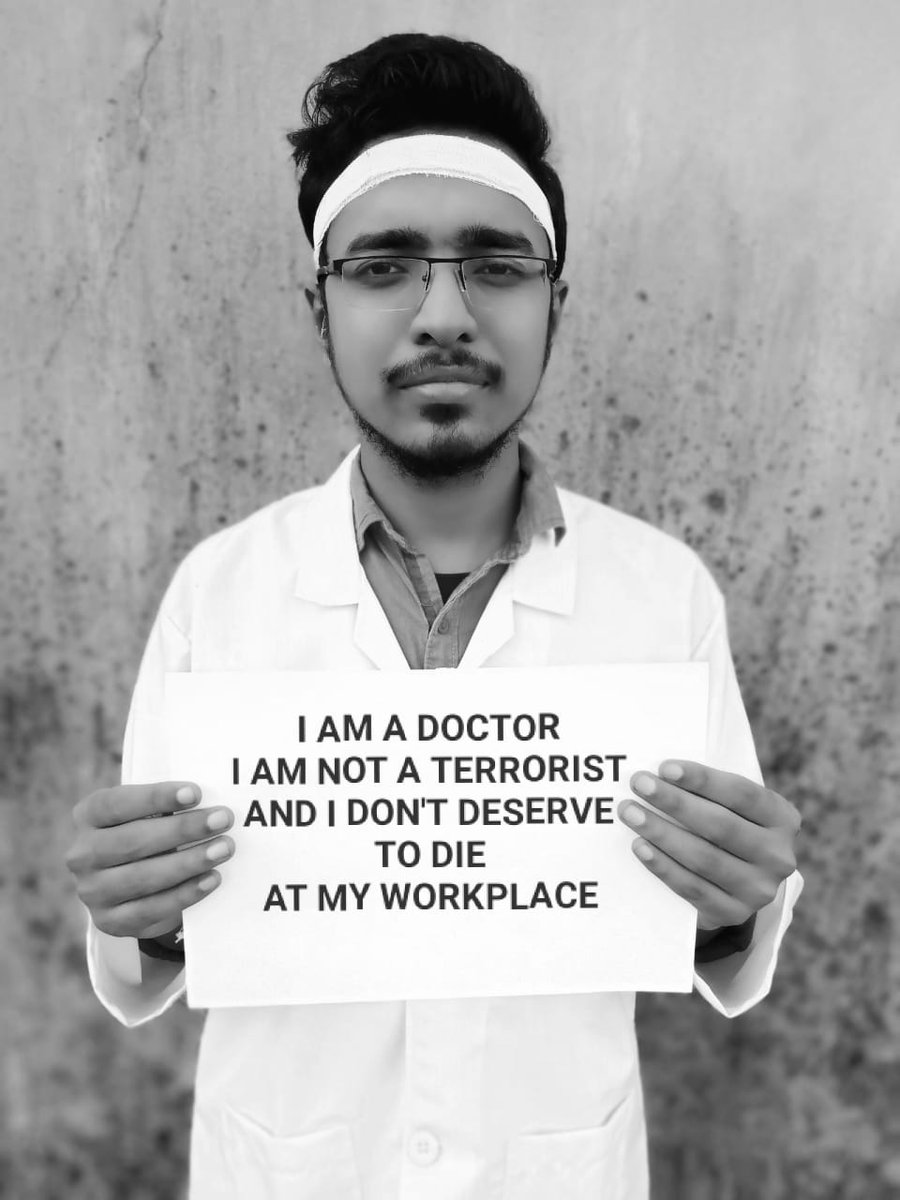 AmanBhoi11's tweet photo. #medicosstandunited #stopviolenceagainstdoctors 
#doctorslifematters
Doctors are not terrorists.... Stop violence against them...  We wish to be free of terror .. We wish to do work with maximal efficiency
@CMO_Odisha
 
@HFWOdisha
 
@spbalangir
 
@GovernorOdisha https://t.co/8XeNZmNNGR