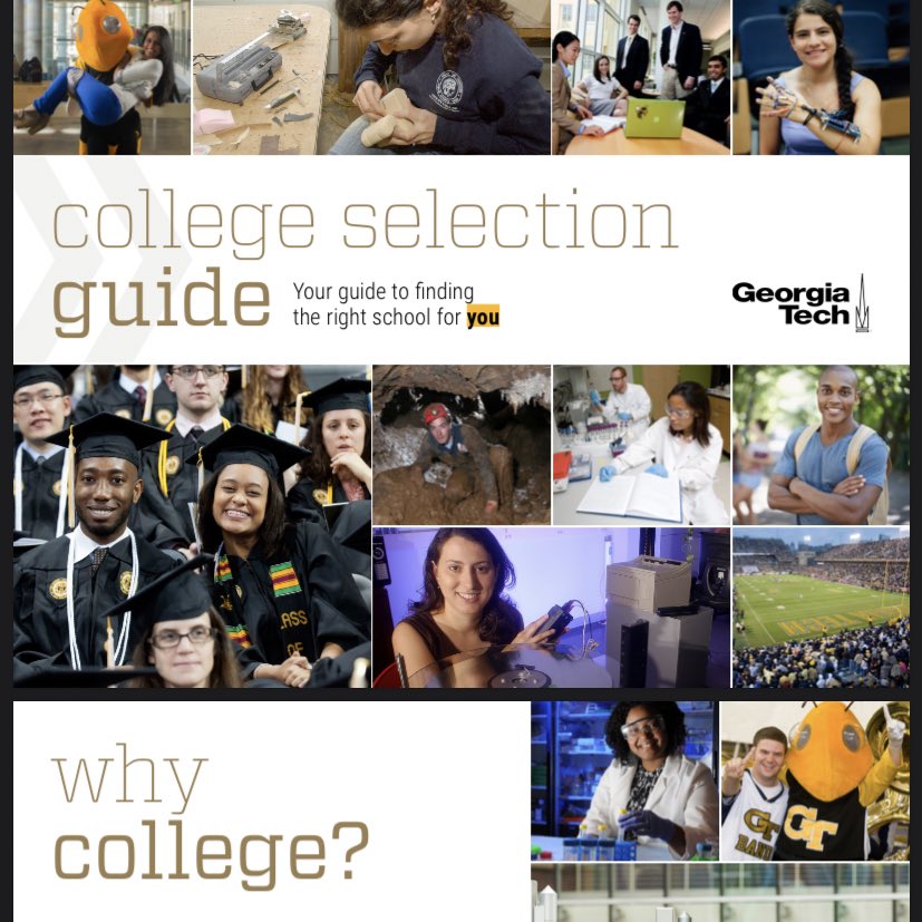 staceylhewitt's tweet photo. With remote #collegeapplicationtime starting up, what an awesome resource from @gtadmission to help students narrow their college search. #collegeadmissions #Classof2021 https://t.co/Hx2E4707TE https://t.co/cjGAyTy4EQ
