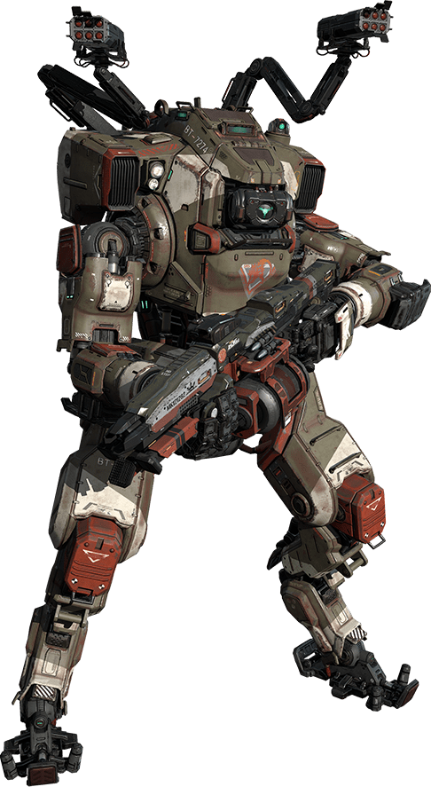 デルタ猫 こういう感じのロボットが似合うと勝手に思ってる これはタイタンフォール というゲームに出てくるbt7274という名前のロボ