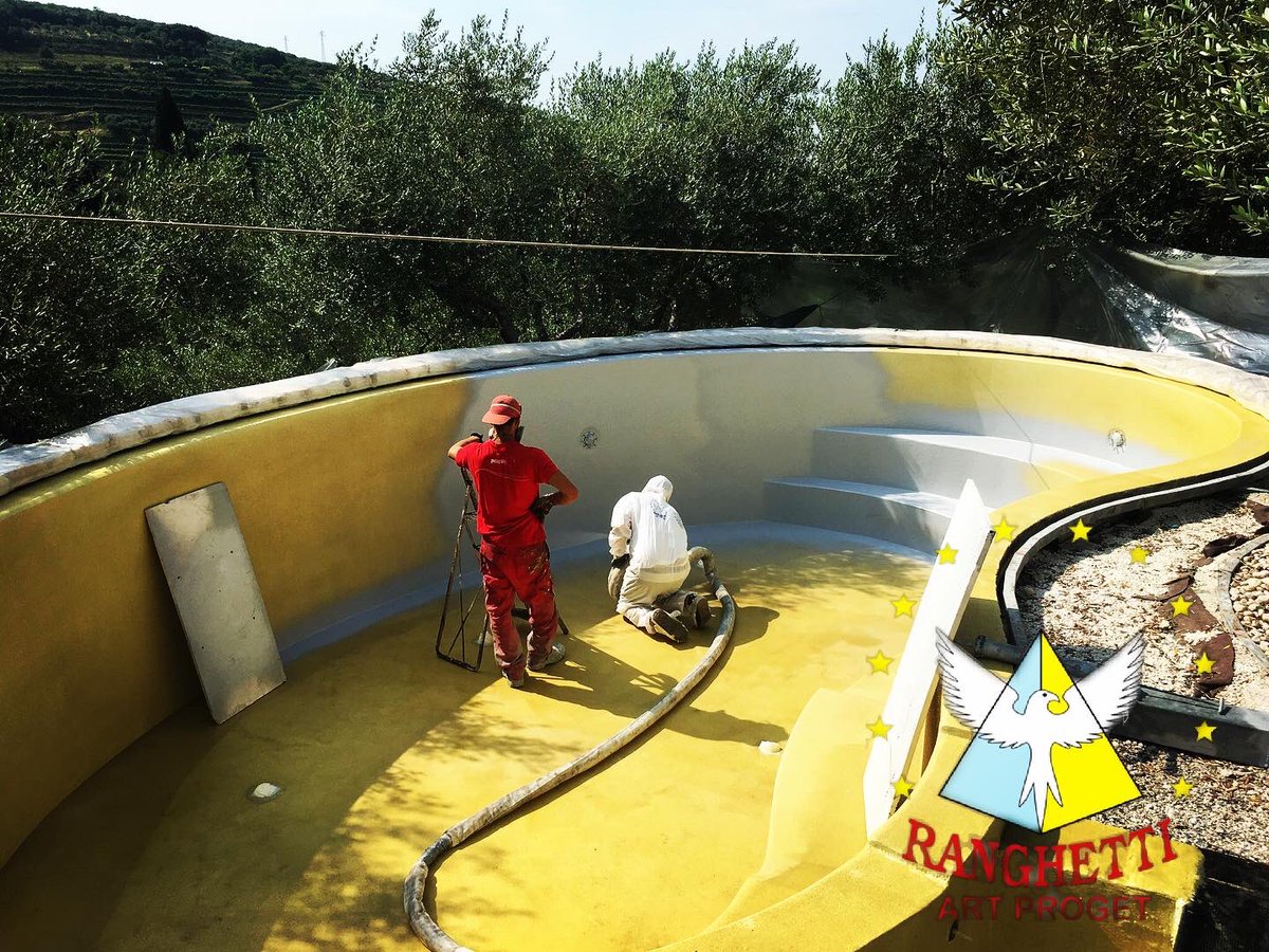 RanghettiArt's tweet photo. Impermeabilizzazione Piscina in Poliurea
#poliurea  #impermeabilizzazioni #construction #piscina #waterpool #greenliving #buildingenvelope  #polyurea #rooftop #architecture #waterproof #costruzioni #edilizia #roof  #buildings  #waterproofing #architettura #impresaedile https://t.co/jfRxaYruv9