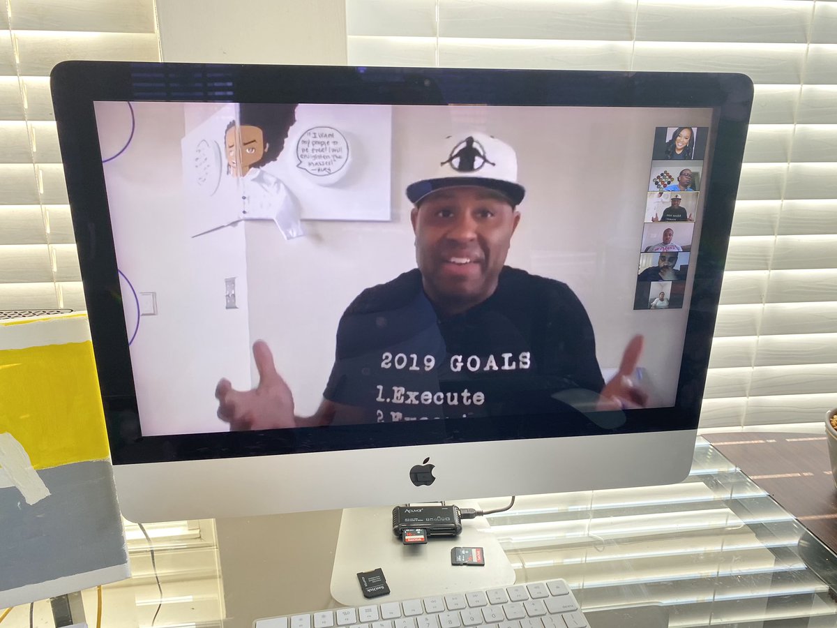 latraylnichole's tweet photo. Super thankful to have my cup filled this morning! So cool to go to a meeting and have the person you search on @YouTube start your Tuesday zoom session off!!! @Ericthomasbtc shared so many gems with @Welborn_Academy !!!! #2020letsgo #SEL @GCS_SEL_Office https://t.co/kNSa5Cj5Dp