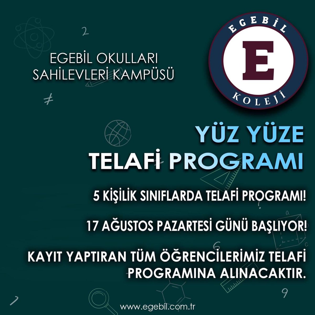 meralgu1's tweet photo. 5 Kişilik Sınıflarda 17 Ağustos’ta Başlıyoruz!
SON Kontenjanlar !
#YeniNesilOkul #HibritModel #ButikOkul #EgebilİzmirSahilevleriKampüsü #Egebil https://t.co/jleHuRt1Oq