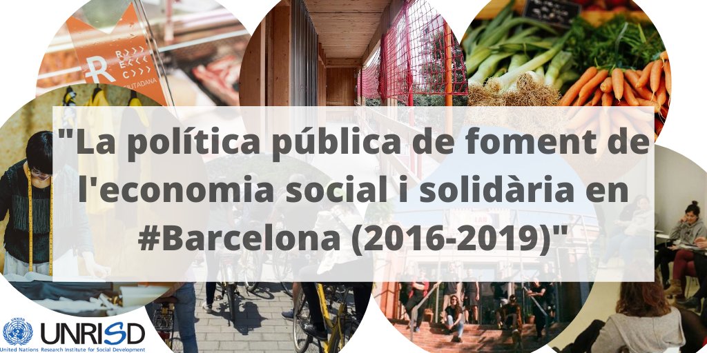 En <a href="/Rafael_Chaves_9/">Rafael Chaves-Avila</a> , l'<a href="/adeucapitalisme/">Jordi Garcia</a> i en #JordiVila publiquen aquesta recerca sobre el Pla d'Impuls de l'#ESS a <a href="/UNRISD/">UNRISD</a> 📃

💪L'informe mostra que hi ha una altra manera d’entendre i fer economia des de l'administració amb el #PIESS com exemple❗
 
🔗 ow.ly/ECMY50AS9oH