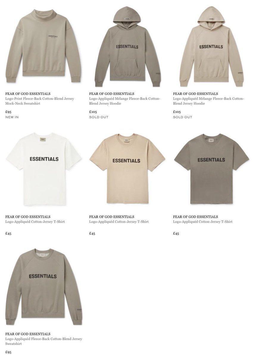 mr porter fear of god