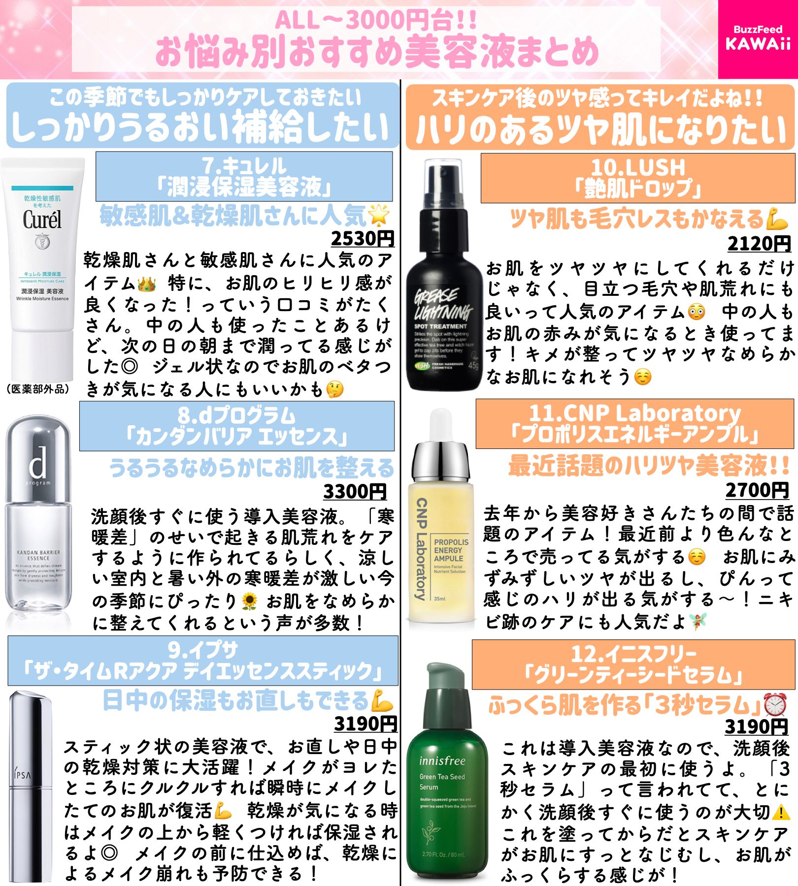 ♥スキンケア 美容液 美容好きの方 まとめ売り 13点 BuzzFeed🌼Kawaii on X: 