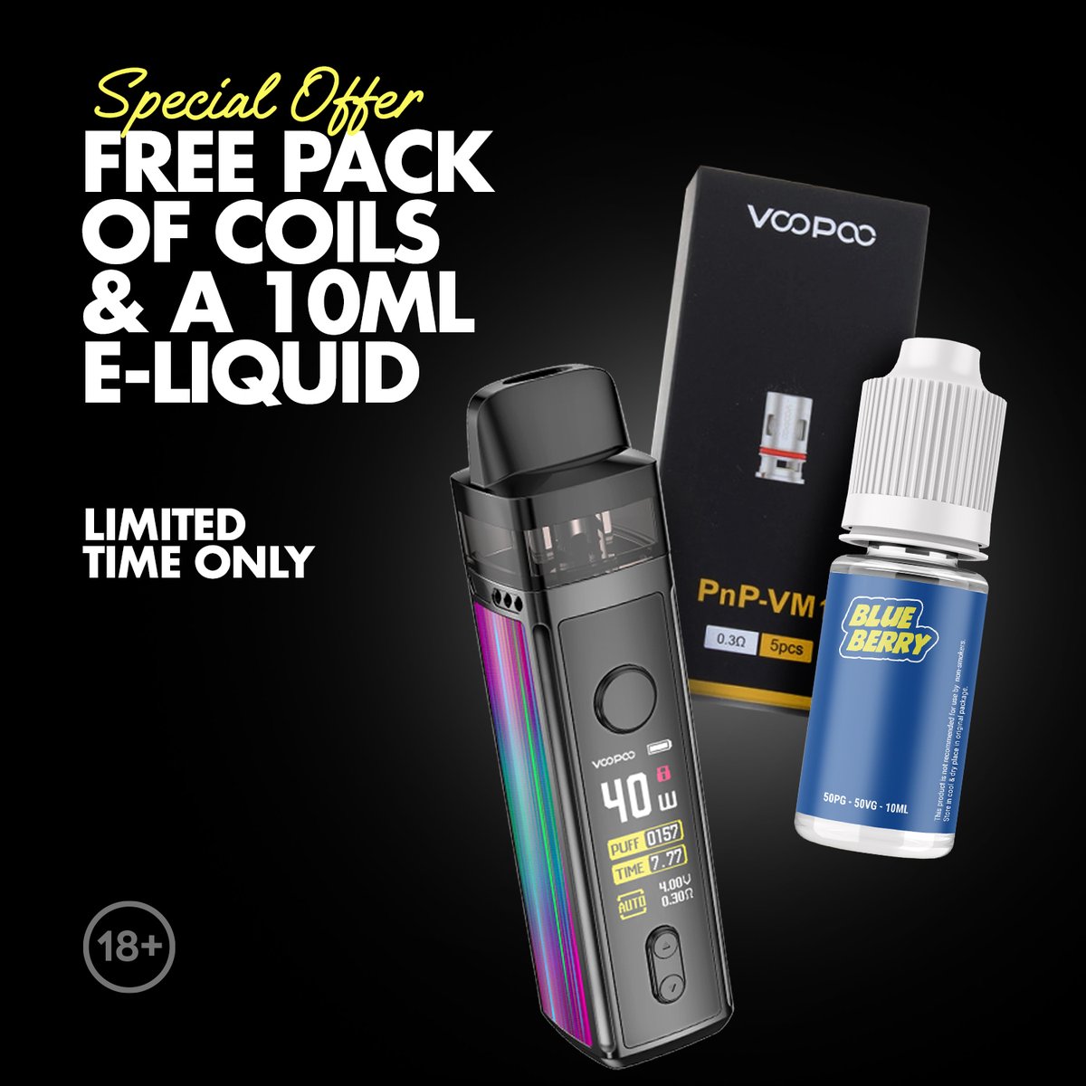 UKECIGSTORE's tweet photo. You can now buy the VOOPOO VINCI AIR, VOOPOO VINCI X or the VOOPOO VINCI MOD and get a pack of 5 coils and a bottle of 10ml e liquid absolutely free!
Limited time, Only at https://t.co/vqYm68mJkn
#voopoo #voopootech #vinci #vapingsaveslives #freeeliquid #freecoils #vapedeal https://t.co/BfPb30iKgb