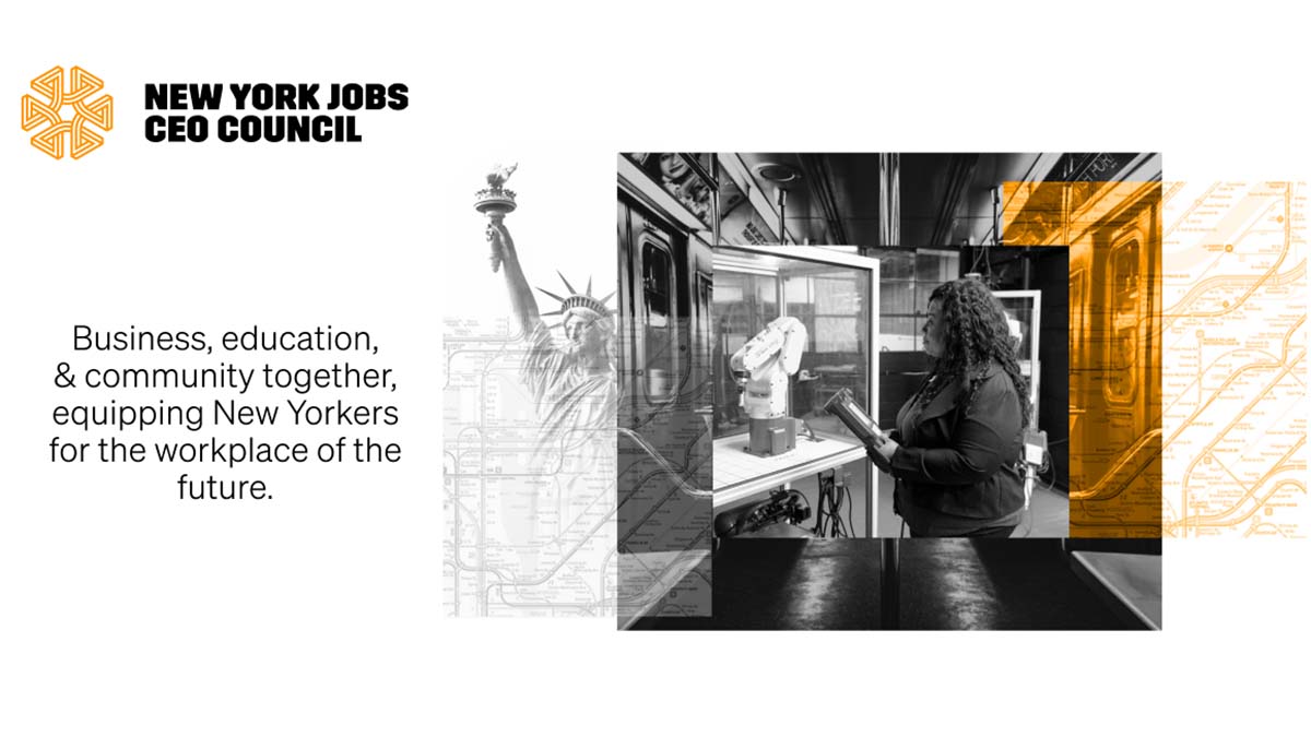 BNY (@bnyglobal) on Twitter photo We're joining forces with <a href="/GailOMellow/">Gail O. Mellow</a> and 30+ leading employers & organizations around NYC to form the New York Jobs CEO Council. Together, we commit to the goal of hiring 100K NY residents, including 25K <a href="/CUNY/">The City University of New York</a> students. Learn more: bit.ly/3i6aPwT We're joining forces with <a href="/GailOMellow/">Gail O. Mellow</a> and 30+ leading employers & organizations around NYC to form the New York Jobs CEO Council. Together, we commit to the goal of hiring 100K NY residents, including 25K <a href="/CUNY/">The City University of New York</a> students. Learn more: bit.ly/3i6aPwT