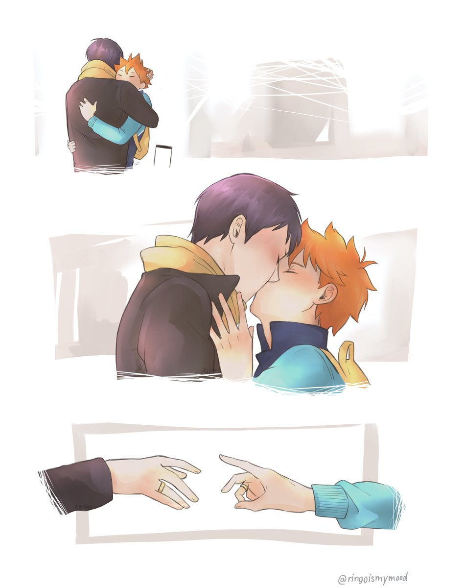 Goodbye
dedicated to @lovingoikawa_ 
#kagehina 