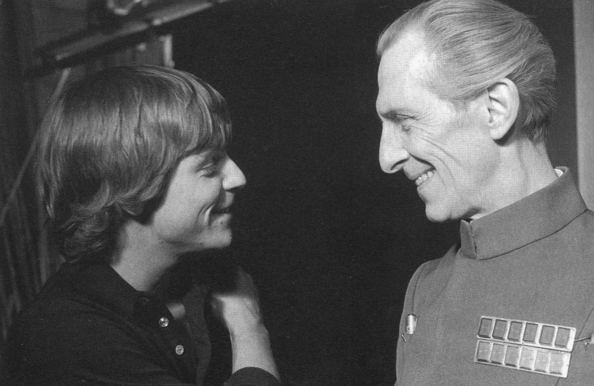 sw_holocron's tweet image. The legendary Peter Cushing passed away on this day in 1994. May the Force be with you.