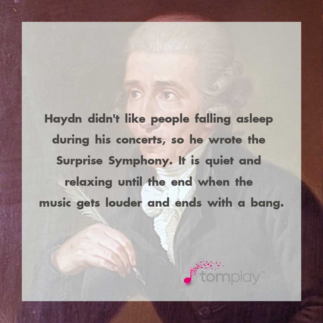 TomplayApp's tweet photo. #hadyn #symphony #surprisesymphony #classicalmusic #orchestra #composer https://t.co/ipMQcSjfr4