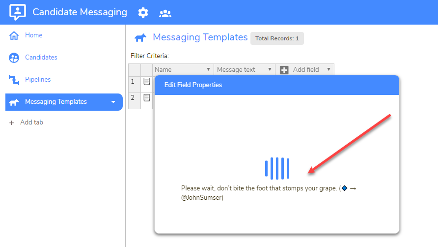 So <a href="/JohnSumser/">John Sumser</a> testing as we ready ourselves for alpha this morning and your quote came up🤗