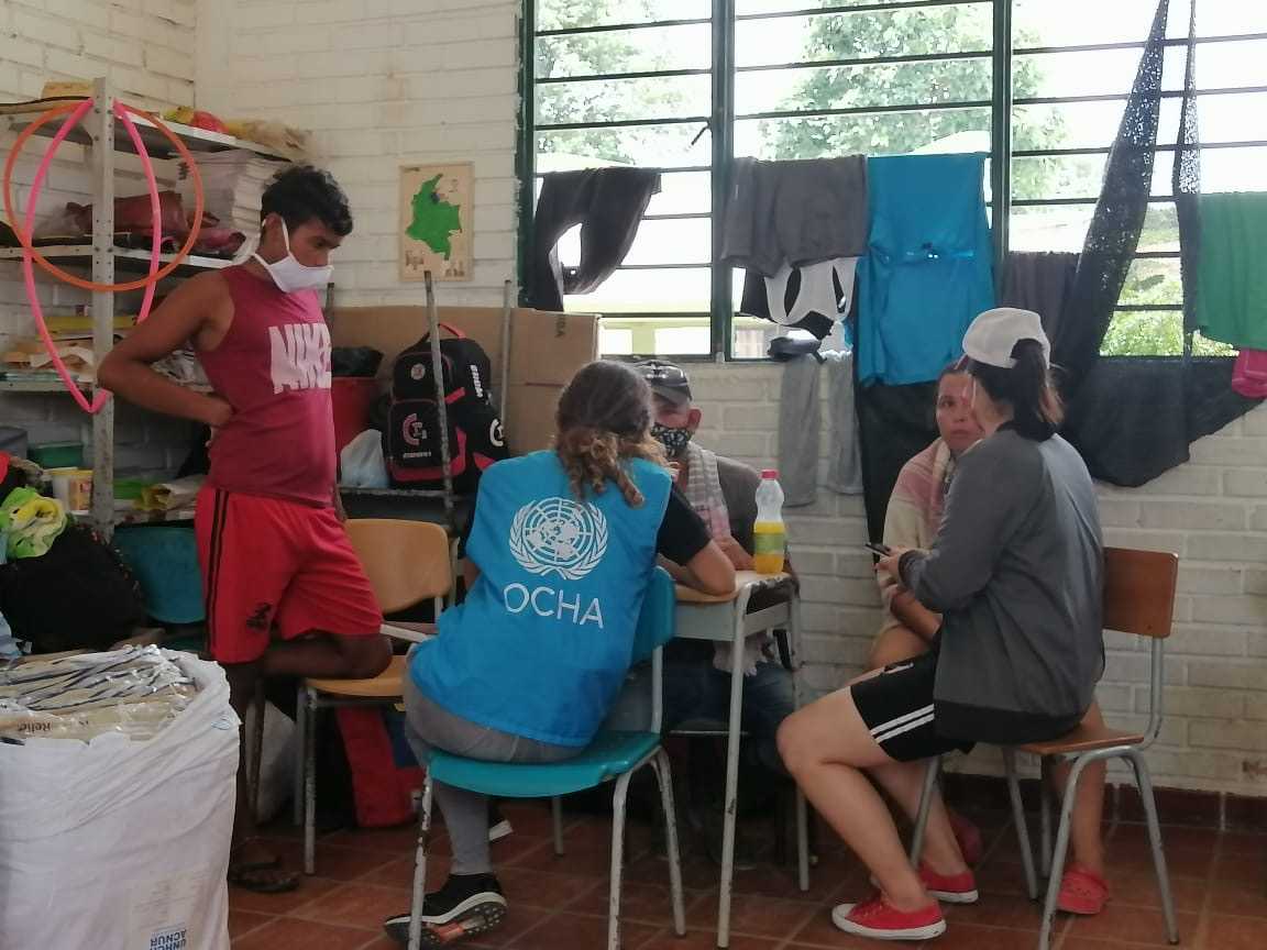 Colombia: humanitarian partners helped local authorities provide assistance to hundreds of displaced people along the Colombian-Venezuelan border: bit.ly/2DWgOp7