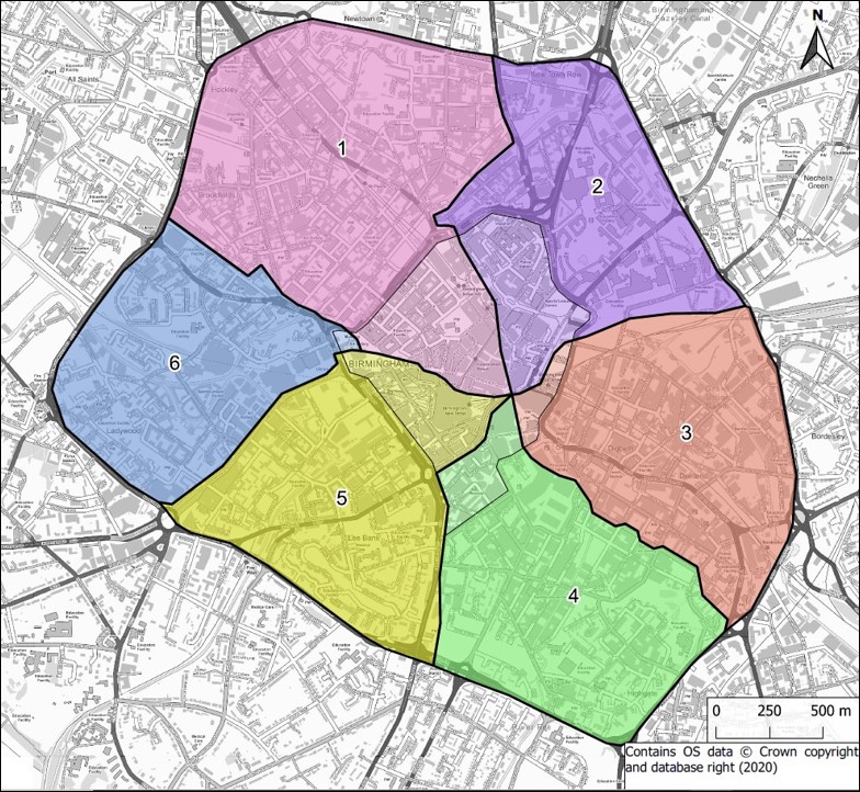 Birmingham City Centre Map تويتر \ Birmingham Connected على تويتر: "Introducing... The City Centre  Segments. Find Out More And Tell Us What You Think About The First Phase Of  This New Transport Initiative For Birmingham Here: