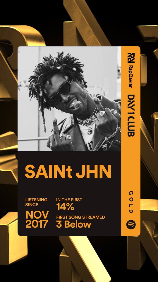 erjnb's tweet photo. .@Spotify back at it with shareable graphics for Rap Caviar’s Day 1 Club https://t.co/4PtpOdWmCm