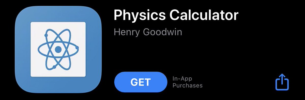Physics Calculator - if you’re struggling, you can use this.