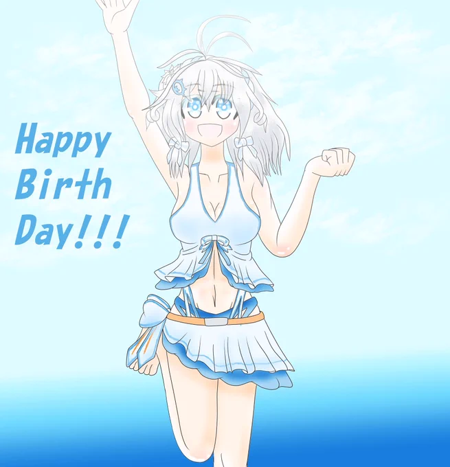 シロちゃんお誕生日おめでとう?

#SiroArt 