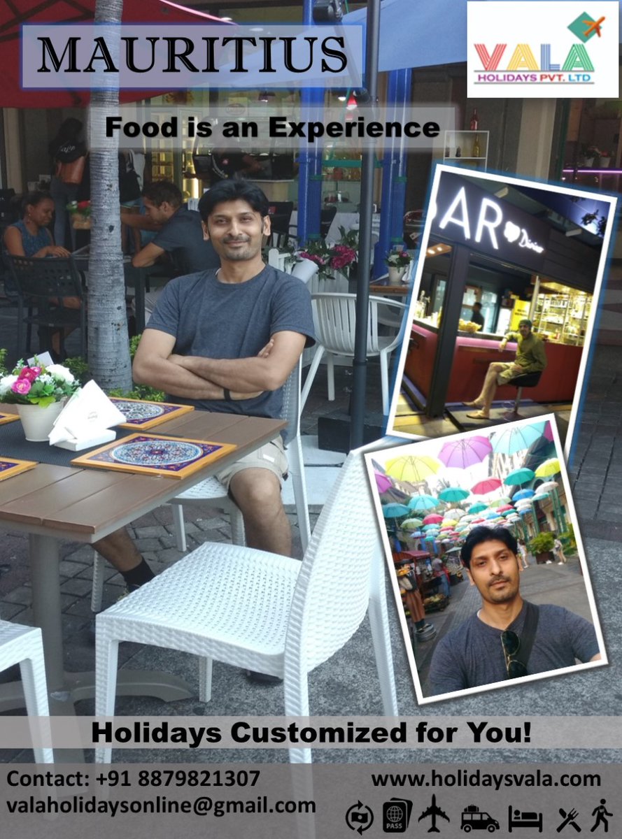 VALAHOLIDAYS's tweet image. #mauritius #portluis  #islandvibes with #valaholidays #IZZI #tourism for You and #binod