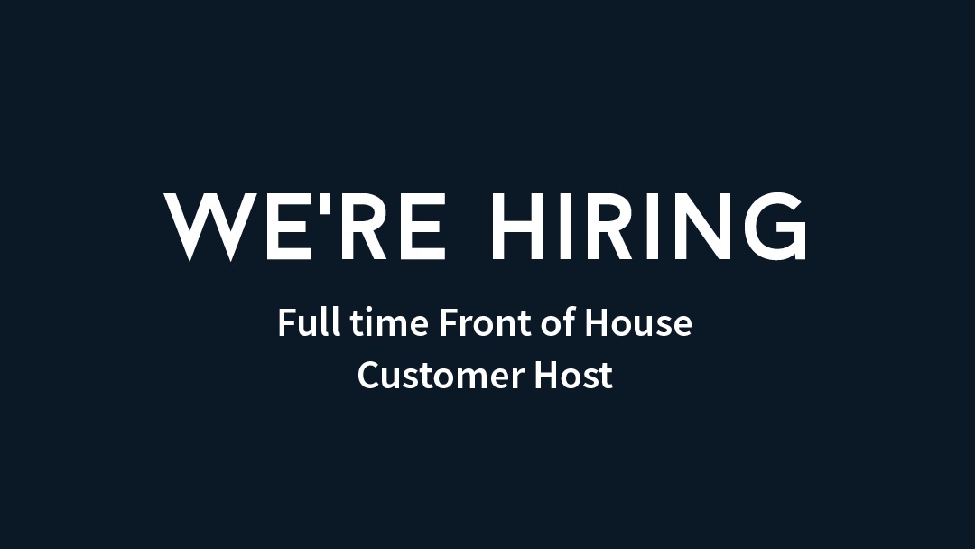 We’re hiring at The Cookie Jar. So if you think you have what it takes to be our new Front of House Customer Host, then drop us an email at mick.holland@cookiejaralnwick.com and we’ll take it from there. Good luck and we hope to see you soon.