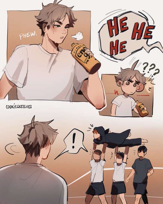 Normalize suga being an enabler to karasuno's antics ?✊

#Haikyuu 