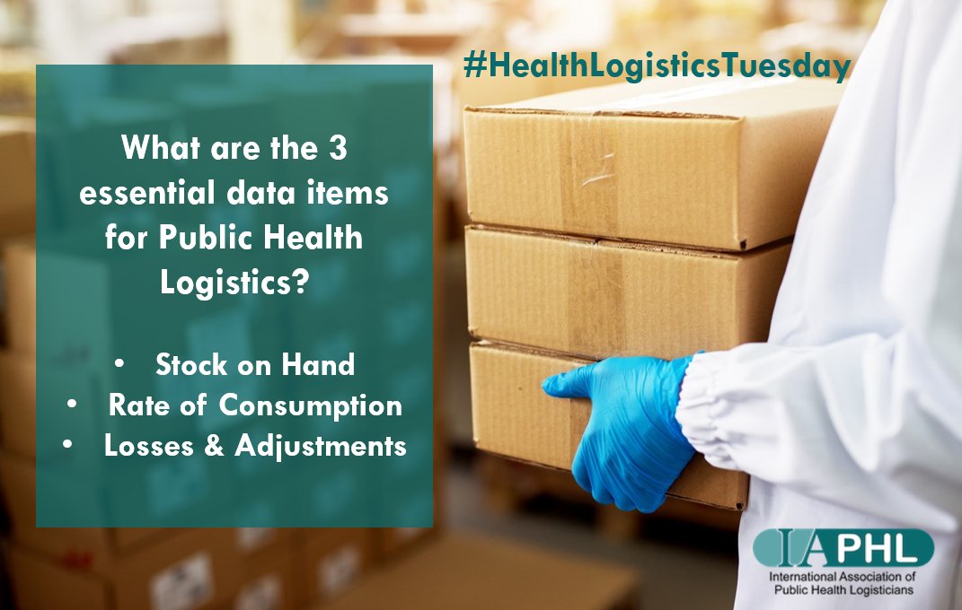 HealthSCM's tweet photo. Do you know what the 3 essential data items are for Public Health Logistics? Well - here's the answer on #HealthLogisticsTuesday https://t.co/unVwEfZaxG