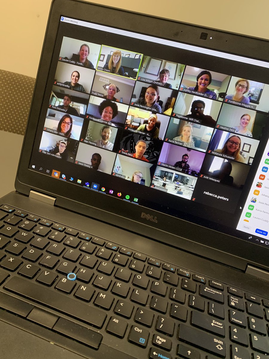 missouriacac's tweet photo. Our first ever VIRTUAL Tools of the Trade is happening right now! #professionaldevelopment #MOACAC #workshop https://t.co/2oXVZT1W0K